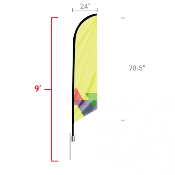 Feather Angled Flag4